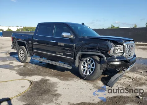 2018 GMC Sierra C1500 Denali from USA, damaged, VIN 3GTP1PEC7JG387781